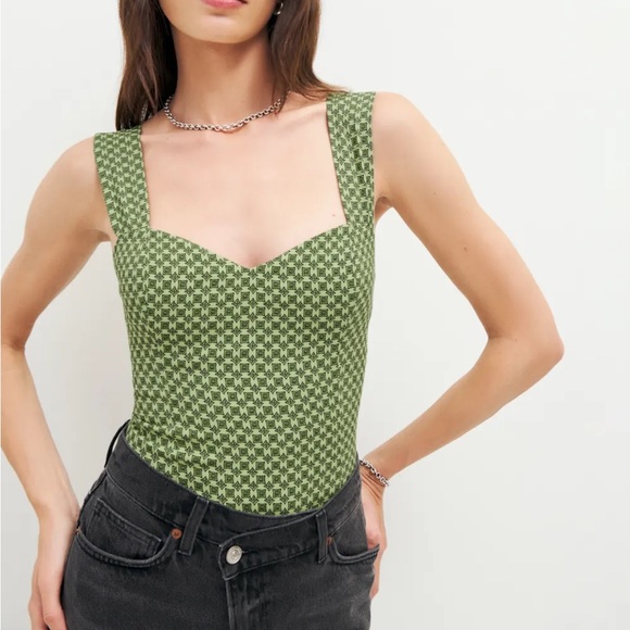 Reformation Tops - NWT NEW Reformation Hester Top In Piccolo